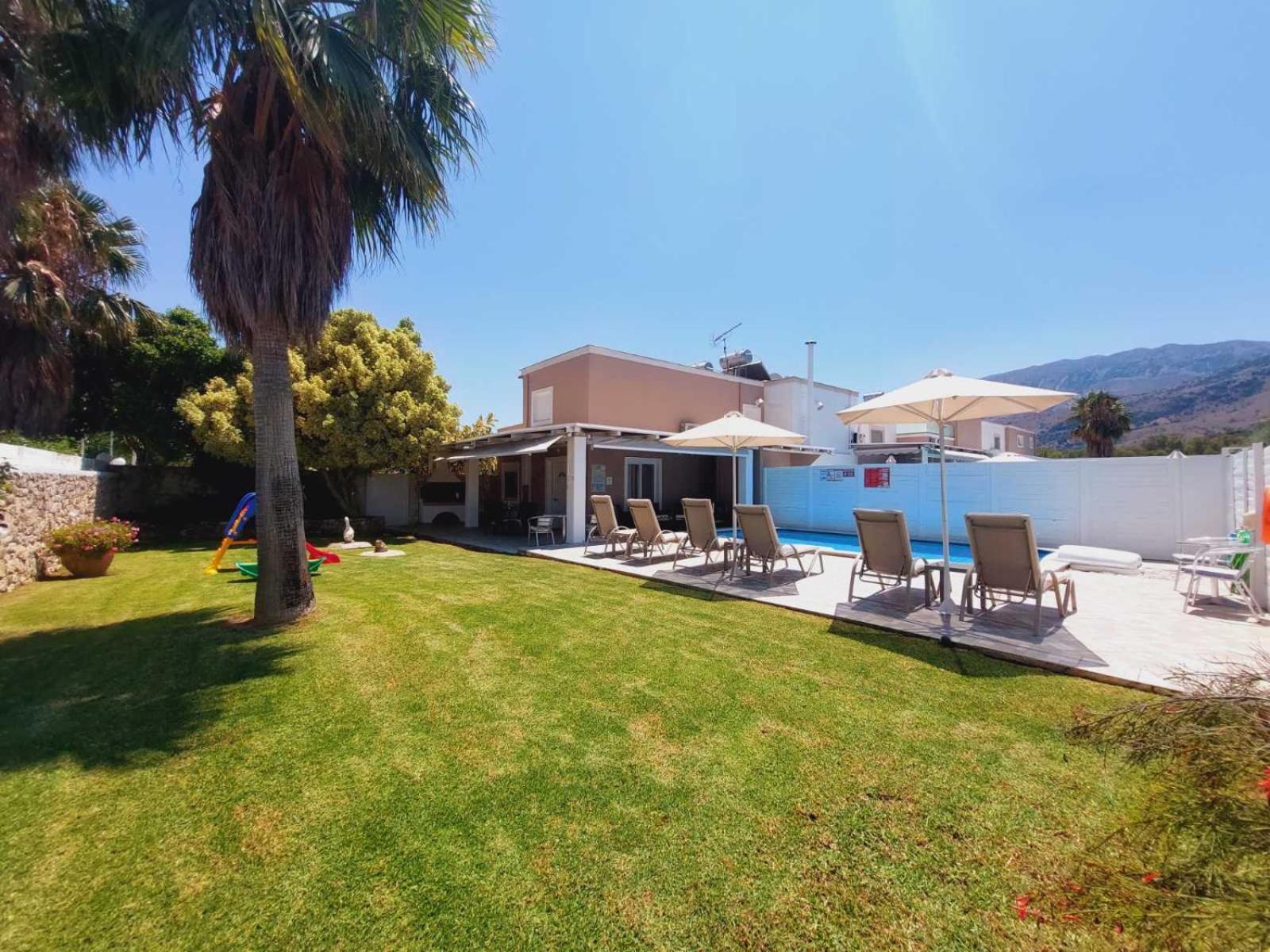 Villa Campos- Less Than 5-Min Walk To Kalivaki Beach Georgioupoli Exterior photo